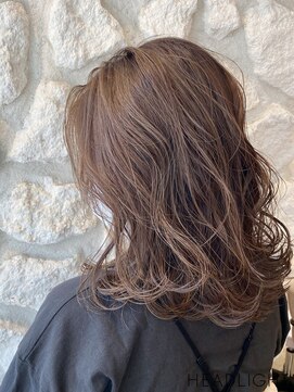 アーサス ヘアー デザイン 国立店(Ursus hair Design by HEADLIGHT) デジタルパーマ×アッシュベージュ_486L1449