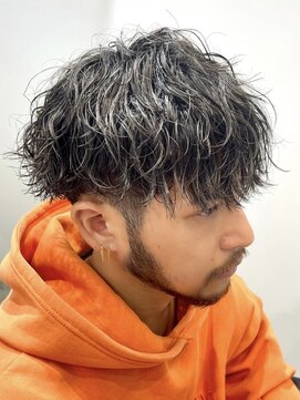 フィフス 天神大名(fifth) ツイストスパイラルパーマ波巻きスパイラル刈り上げマッシュ