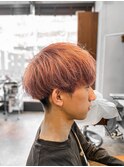 【IRIE HAIR赤坂】ブリーチカラー×ハイトーン×メンズマッシュ