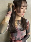 ロングレイヤー/姫カット