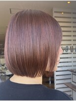 ヘアドレス ルチュラ(Hair dress LucuLa)&nbsp;【ルチュラ折戸】チェリーピンク×ボブ