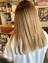 ヘア メイク ココ(hair make coco)&nbsp;ハイトーン★ロングストレート