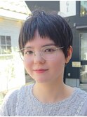 【SHARON原宿】スポーツ女子必見ナチュラル可愛いオン眉ショート