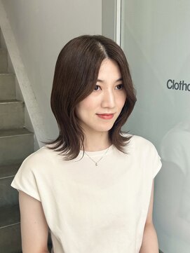 クロト(Clotho) レイヤー/セミロングボブ髪質改善縮毛矯正白髪ぼかしショート