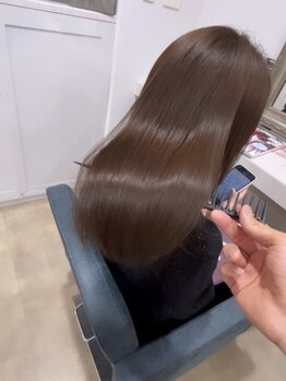 アンジュベイナハ (Ange Bay NAHA)の写真/憧れのサラサラヘアを実現♪ロング料金なし☆