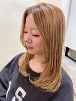 イーストハムアネーロ(EAST HAM anello) ブリーチカラーライトベージュ