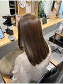 こんな強い癖でもストレートに出来ます♪