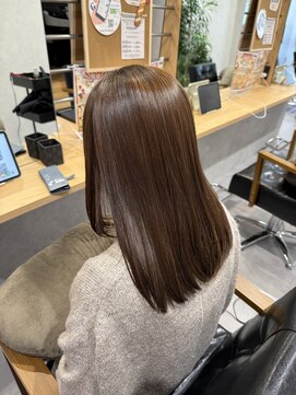 ハイパー(HYPER) こんな強い癖でもストレートに出来ます♪