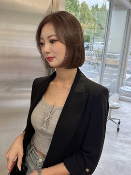 セレクション(Selection.) ボブ×ベージュ