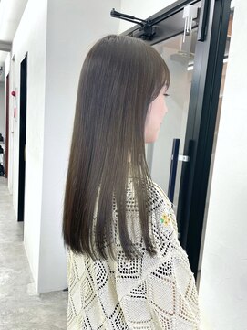 ソソ(soso) ホワイトグレージュ/デジタルパーマ/オリーブベージュ/横浜