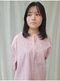 夏ミディアム★【顔回りちょいレイヤー】
