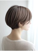 30代40代ショート白髪染めグレイカラーボブ艶栄名駅伏見丸の内