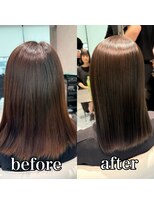 ルミス 銀座(Lumis) ストレートスタイル/艶髪/髪質改善/縮毛矯正/銀座/東銀座