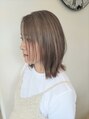 ヘアーアトリエルキナ(hair atelier LUCINA)&nbsp;ブリーチを使用したデザインカラーもたくさん来てくださいます！