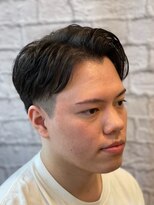 ヘアサロン 銀座マツナガ新宿店(hair salon)&nbsp;新宿メンズカット｜爽やかツーブロ×ナチュラルセンターパート
