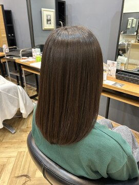 アルター(aL ter) ワンレンカット/暗めカラー/グランマッシュ/鎌取/市川いづみ