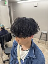 レーヴバイリコ 三軒茶屋(Reve by liko)&nbsp;シャドウパーマ/スパイラルパーマ/三軒茶屋/メンズ