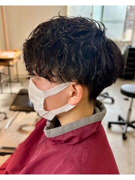 シーフ 千葉(Cyf) シャドウパーマ/メンズパーマ/千葉駅/ラウンドマッシュ/関祐翔