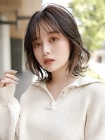 ギークス(GEEKS) 【GEEKS渋谷】ボブレイヤー/ワンブリーチ/インナーカラー/冬ヘア