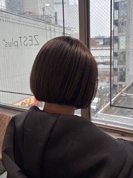 ゼストプラス(ZEST plus) 大人ミニボブハイライト