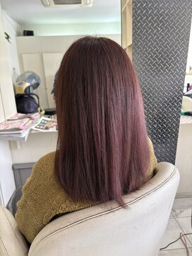 イルミナカラーピンクブラウン(*^^*)