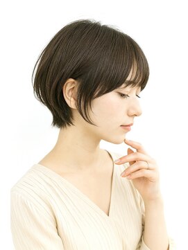 ☆お客様スタイル☆【艶カラーショート／二俣川／二俣川駅】