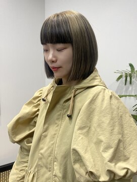渋谷/原宿/明治神宮前/ボブ/トリートメント/カラー
