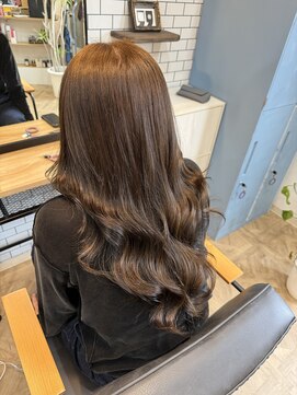 リアンドコー(Re&co) 艶ブラウン/髪質改善/艶カラー