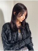 艶髪バイオレットカラー×レイヤーカット