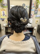 綾音堂&nbsp;ゆるふわシニヨン