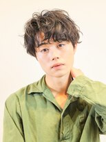 エムスラッシュ 新百合ヶ丘(M.SLASH)&nbsp;フェザーパーマ/くせ毛風/ニュアンスデザイン/新百合ヶ丘