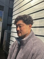 シエル ヘアアンドピース(Ciel hair peace) イケおじオールバックパーマ