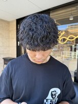髪屋 紬&nbsp;メンズ/メンズパーマ/メンズカット/波巻きスパイラルパーマ
