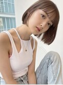 ナチュラルにかわいいボブ