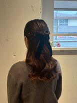 アド(ad)&nbsp;ハーフアップ