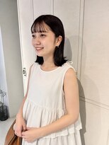 テン サカエ(TEN Sakae)&nbsp;外はねぱっつん前髪