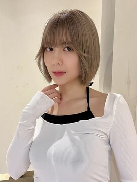デディトゥ(dedyto) 札幌大通レイヤーカットハッシュカット髪質改善韓国ボブ顔周り