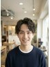 【学割U24★半額!!】メンズ カット+パーマ+トリートメント ¥8000