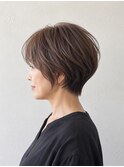 トップふんわりひし形ショート