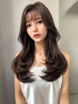 ブランニュー オーバー 難波店(Brandnew over)&nbsp;【Brandnew】レイヤーカット＿韓国ヘア＿ロングレイヤー