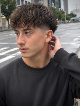 ヒロギンザ 青山店(HIRO GINZA) ローフェードツイスパマッシュ