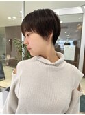 抜け感マッシュショート　style by 田爪