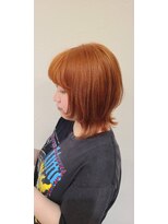 カッツ 駅家店(CUT S)&nbsp;オレンジブラウン×くびれウルフ