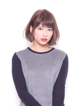 フェリシテ ヘアー(felicite hair) 前下がり斜めバング 可愛い愛されクールボブ