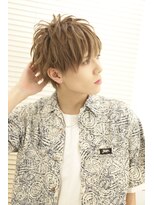 キャンバス バイ ネオリーブ 横浜西口(Canvas by neo.)&nbsp;横浜★ハイトーン無造作ショートレイヤー