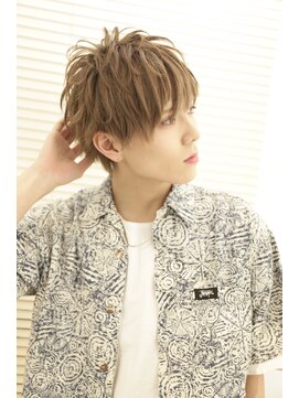 キャンバス バイ ネオリーブ 横浜西口(Canvas by neo.) 横浜★ハイトーン無造作ショートレイヤー