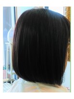 ヘアー リ ミックス(HAIR Re-MIX) 肩上やや前下がり気味のボブスタイル♪