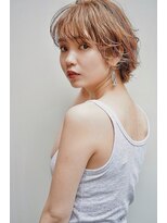 ネウィベルシア 名駅(newi belsia) 大人可愛い20代30代40代小顔ワンサイドショートボブ丸み前下がり