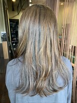 ヘアーエヌプラス (HAIR N+) レイヤーロング外ハネ巻き＆ミックス巻き4