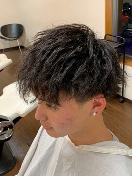 スマイルヘア 浦和店(Smile hair) アップバング/ツーブロックマッシュ/束感/<理容室>[浦和/メンズ]